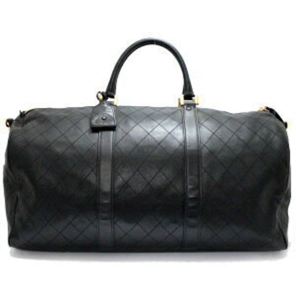 Chanel Picolore Boston Bag Leather Black - Picture 3 of 4